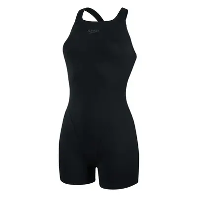 (36) Speedo Swimming Costume Womens Eco Endurance+ Legsuit - Black