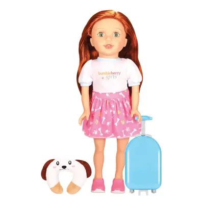 Bumbleberry Girls Travel Set - Cassidy Auburn inches LT15031