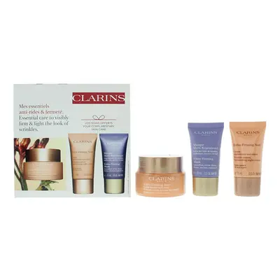 Clarins Extra-Firming Piece Gift Set: Day Cream 50ml - Night Cream 15ml - Firming Mask 15ml For 