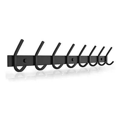 Dripex Coat Hook Rack Wall Mounted Stainless Steel Hanger Heavy Duty Clothes Hat Holder (8 Hooks