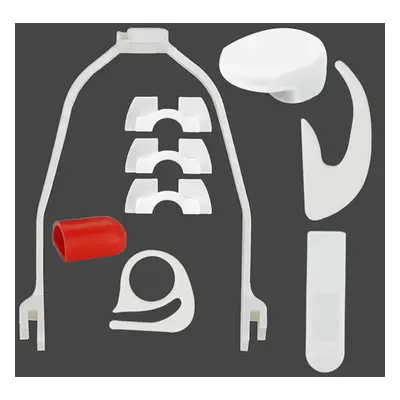 (White) 3D Printing Fender Mudguard Support Protection Starter Kit Scooter Accessories Parts Rep