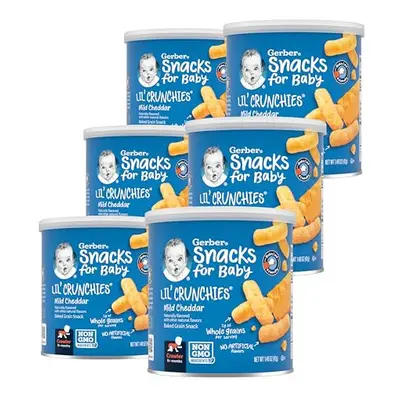 Gerber Graduates Lil' Crunchies, Mild Cheddar, 1.48 oz