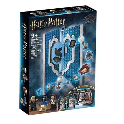 (Style D) Harry Potter House Banner Set Common Room Toy Collectible Travel Toys Suitable For LEG