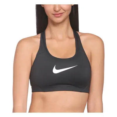 Nike High Compression Swoosh Ladies Bra (Black/White Medium)