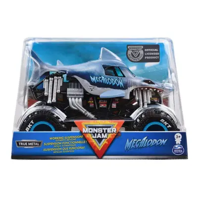 Monster Jam, Official Megalodon Monster Truck, Die-Cast Vehicle, 1:24 Scale