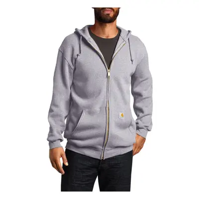 Carhartt Men's Loose Fit Midweight Full-Zip Sweatshirt Heather Grey