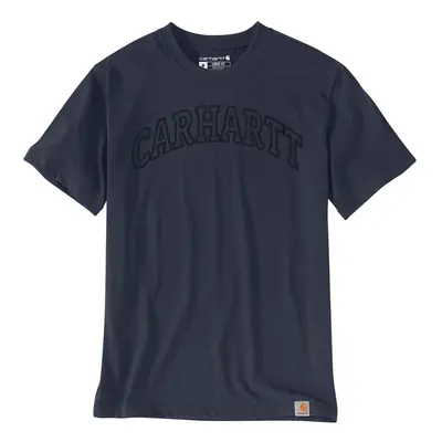 Carhartt Men's Relaxed Fit Heavyweight Short-Sleeve Logo Graphic T-Shi