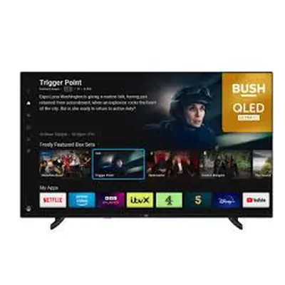 Bush 50QT24SB Inch Smart 4K UHD HDR QLED TiVo Freely TV