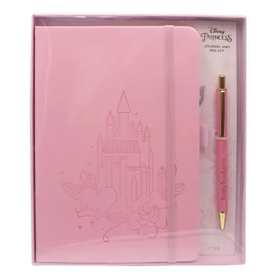 Disney Princesses Journal & Pen Set (Pink)