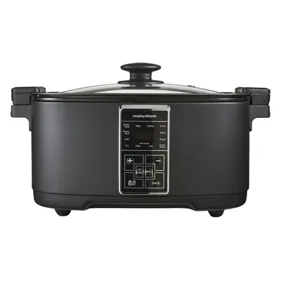 Morphy Richards Black Multi Cooker with Preset Functions