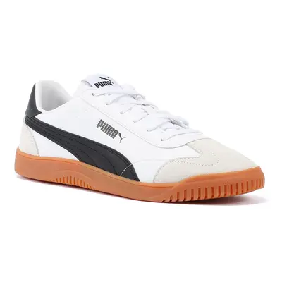 (White, (Adults')) Puma Club 5V5 SD White/Black Trainers