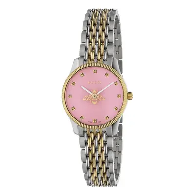 Gucci YA1265030 G-Timeless 29mm Ladies Pink Dial Bee Motif Watch