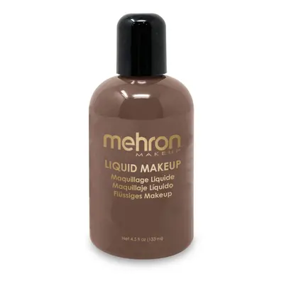 Mehron Makeup Liquid Face and Body Paint (4.5 oz) (EBONY)