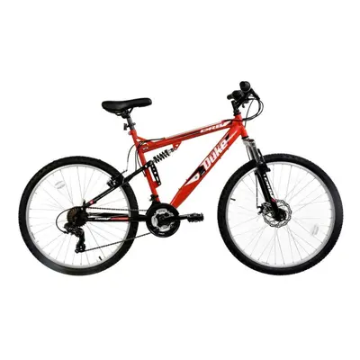 Dallingridge Duke DS Full Suspension Mountain Bike, 26" Wheel - Red