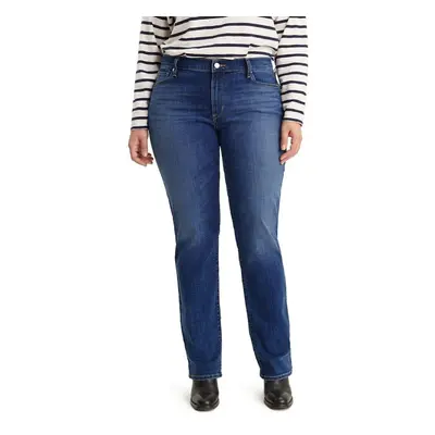 Levi's Women's Plus-Size Classic Straight Jeans Lapis Dark Horse US S