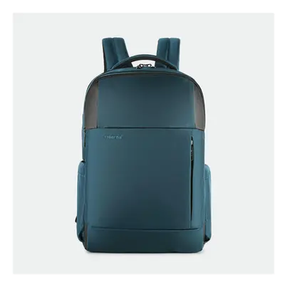 (Sea blue) Lifetime Warranty RFID Anti Theft Backpack Men 15.6â' Laptop Backpack Bag USB Port 