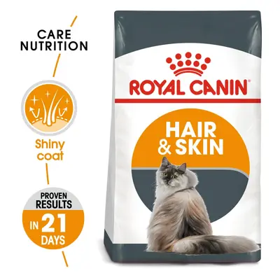 Royal Canin Cat Food Hair & Skin Care Dry Mix 10kg