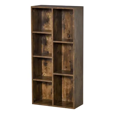 HOMCOM Bookcase Modern Bookshelf Display Cabinet for Home Office Study