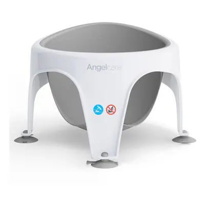 NEW Angelcare soft touch baby bath seat support 0-6months grey splash soft play