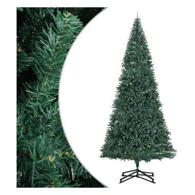 vidaXL Artificial Christmas Tree with Stand Green cm PVC