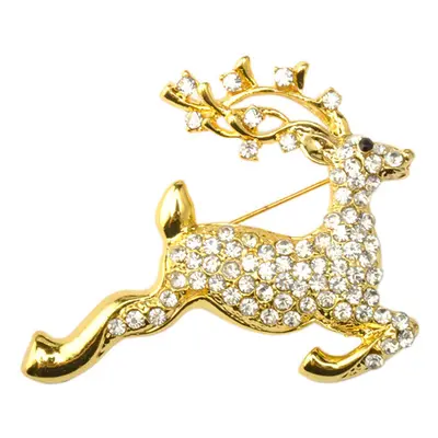 Shining Rhinestone Crystal Brooch Collar Clip Pin Clothes Accessory Jewelry Scarf Buckle