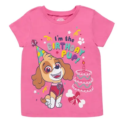 Paw Patrol Skye Birthday Toddler Girls T-Shirt Pink 2T