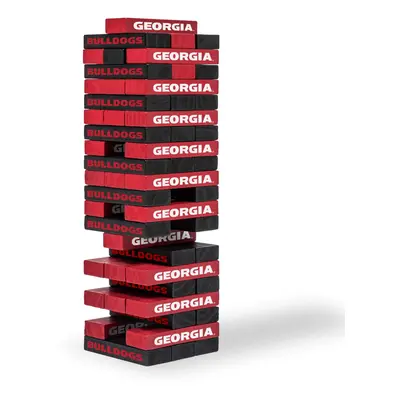 Wild Sports NCAA Georgia Bulldogs Table Top Stackers 3" x 1" x .5", Team Color