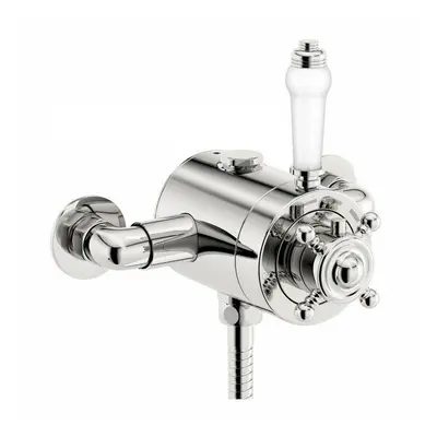 Traditional Thermostatic Shower Valve Adjustable Centres - 150mm