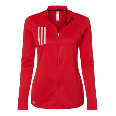 adidas - Women's 3-Stripes Double Knit Full-Zip - A483 - - Team Coll