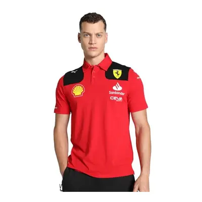 Scuderia Ferrari - Team Polo - Men - Red - Size: 3XL