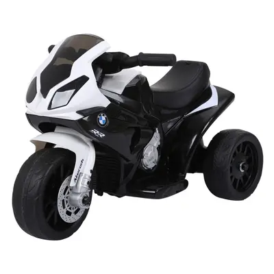 HOMCOM Electric Kids Ride on Motorcycle BMW Liscensed w/ Headlights Music Black