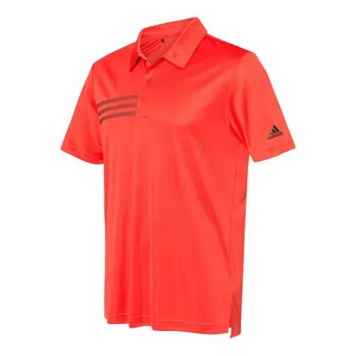 Adidas 3-Stripes Chest Sport Shirt Blaze Orange/ Black