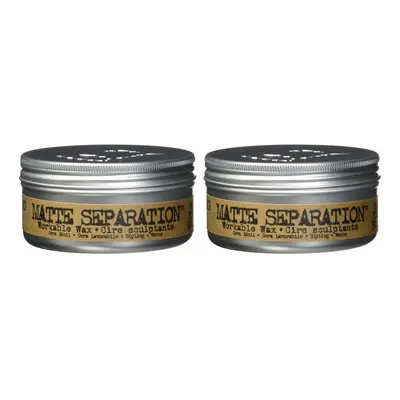 Bed Head Men Matte Separation Workable Wax by TIGI- 3oz (2pk)