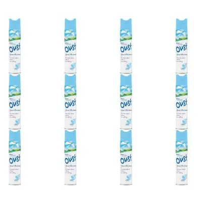 Oust Odour Eliminator Clean Scent, ML (Pack of 12)