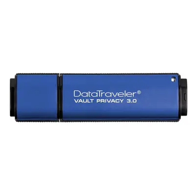 Kingston Technology DTVP30/32GB GB Data Traveler Vault Privacy USB 3.0 Hardware Encrypted Drive,