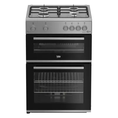 Beko 60cm Freestanding Gas Cooker - Silver