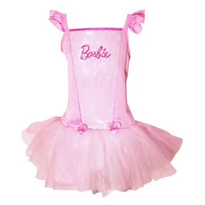 (M, Pink) Barbie Childrens/Kids Ballerina Costume