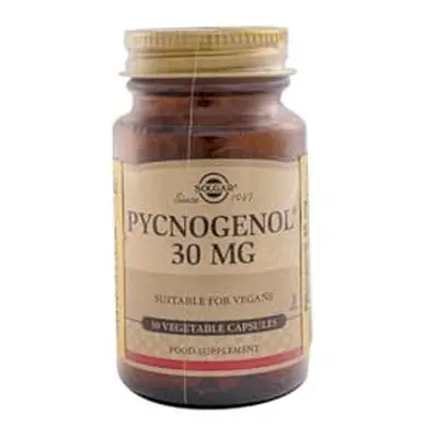 Pycnogenol mg Vegetable Capsules - Pack of - Improves Vitamin C Absorption - Vegan, Gluten Free 