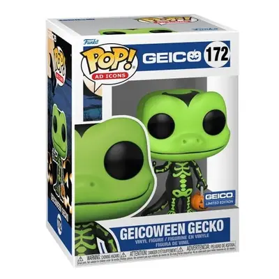 Funko POP! Ad Icons Geicoween Gecko Green