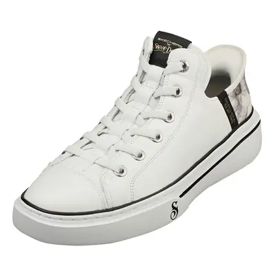 (11) Skechers Slip-ins Snoop Dogg One Mens Fashion Trainers in White Black