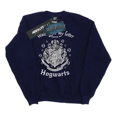 (3XL, Navy Blue) Harry Potter Mens Hogwarts Waiting For My Letter Sweatshirt