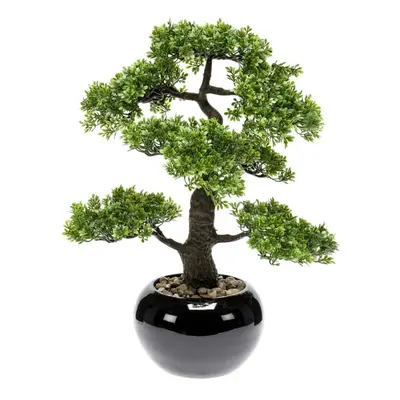 Emerald Artificial Ficus Mini Bonsai Green cm Garden Plant Flower