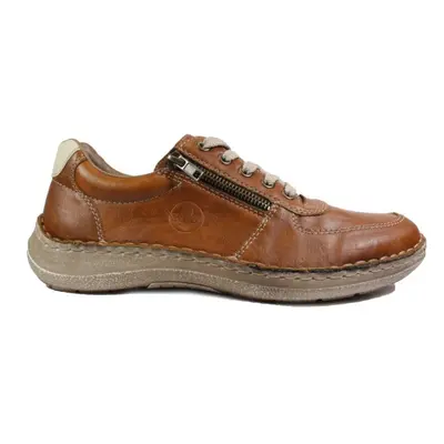 (9 (Adults')) | Brown | Mens Lace/Zip Up Shoes