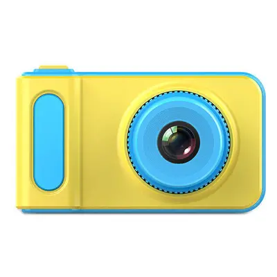 (Blue) Rechargeable Mini K7 12MP Kids Children Camera with Inch Screen