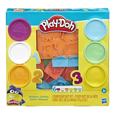 Hasbro Play-Doh Fundamentals - Numbers plus Multiple Shape Stamper