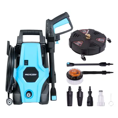 Pressure Washer With Rotary Brush & Heavy Duty Patio Cleaner