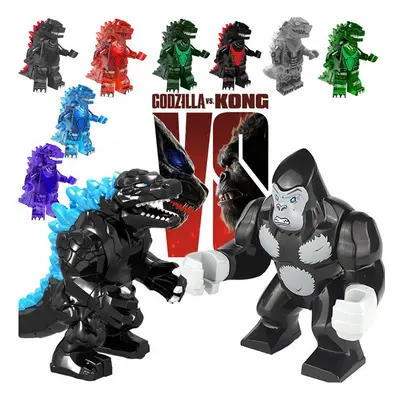 (C) 10PCS Godzilla King Of Monster Build Block figures