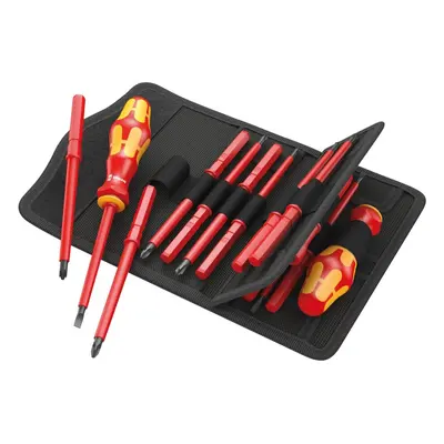 Wera 347107 i/62 i/65 i/18 KKVDE 60i/62i/65i/18 Kraftform Kompakt VDE Screwdriver Set with Insul