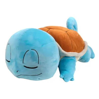 Pokemon 18-inch Plush Sleeping Squirtle - Cuddly Pok?mon - Must Have for Pok?mon Fans - Plush fo