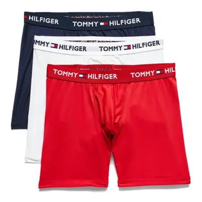 Tommy Hilfiger mens Everyday Micro Multipack Boxer Briefs Mahogany (M